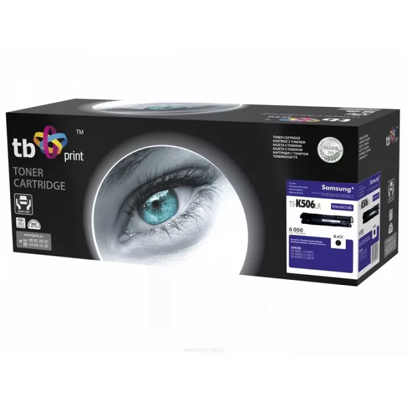 Toner TB kompatybilny z Samsung CLT-K506L, Czarny, 6000, rem.