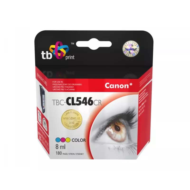 Inf do Canon PIXMA iP2850/MG2950/2550/2450/MX495 TBC-CL546CR ref