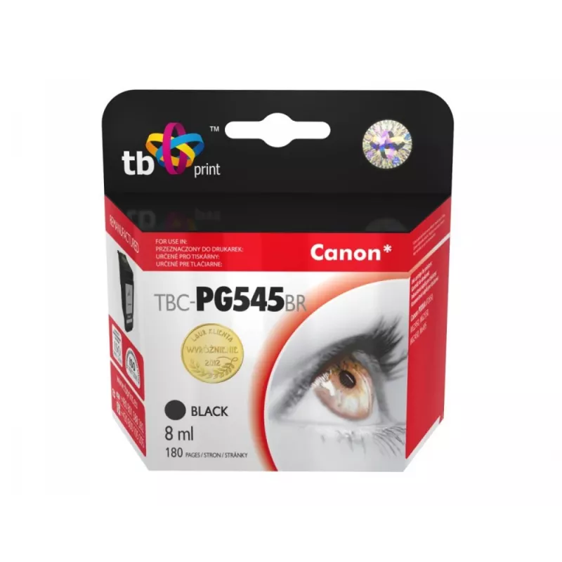 Tusz do Canon PIXMA iP2850/MG2950/2550/2450/MX495 TBC-PG545B BK ref.