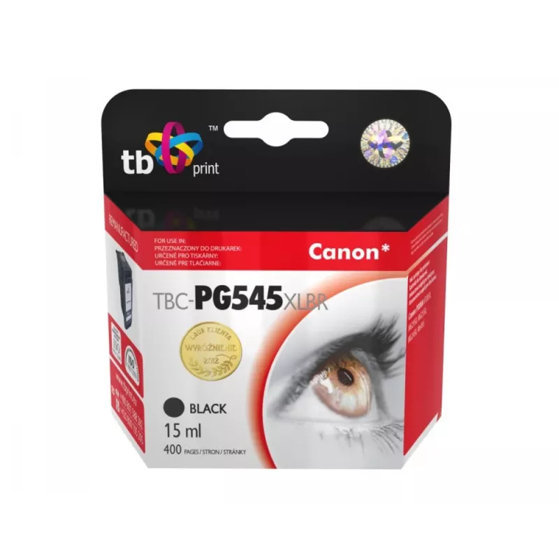 Tusz do Canon PIXMA iP2850/MG2950/2550/2450/MX495 TBC-PG545XLB ref.