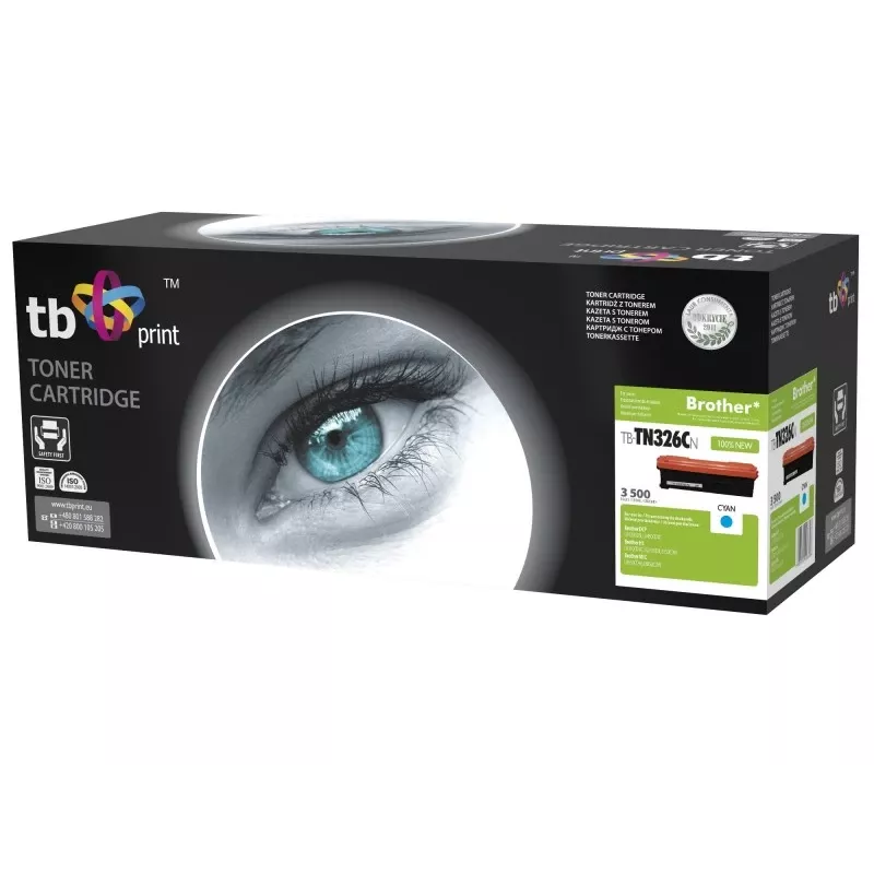 Toner do Brother TN326 C TB-TN326CN CY 100% nowy