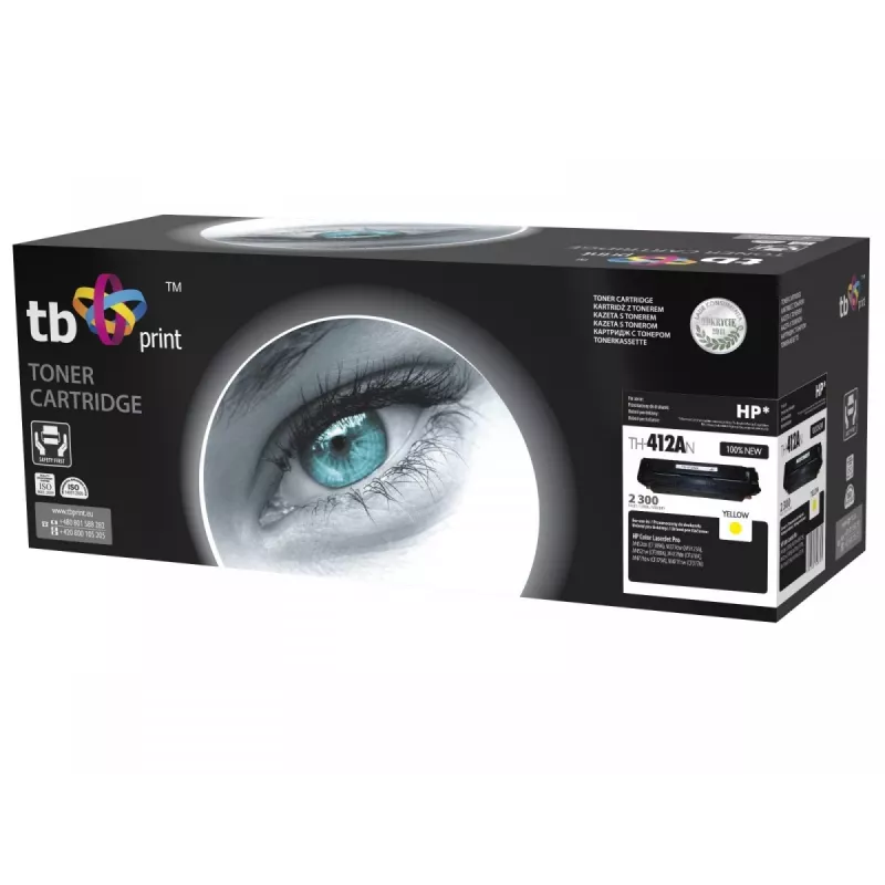 Toner do HP CLJ M452/477 ŻÓŁTY TH-412AN 100% nowy
