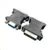 Zmieniarka płci kabla DVI-A VGA 15-pin Gembird A-DVI-VGA-BK