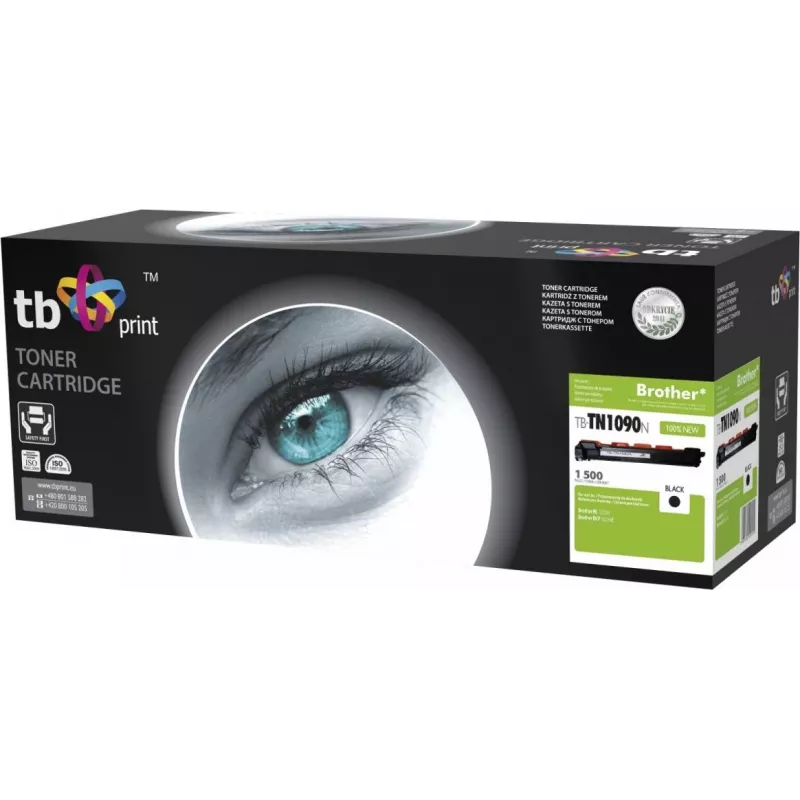 Toner TB kompatybilny z Brother TN1090N, czarny, nowy