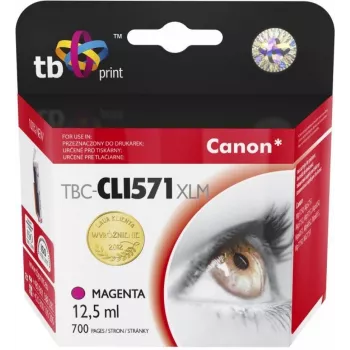 Wkład atramentowy TB Kompat. S Canon CLI-571XL MA magenta