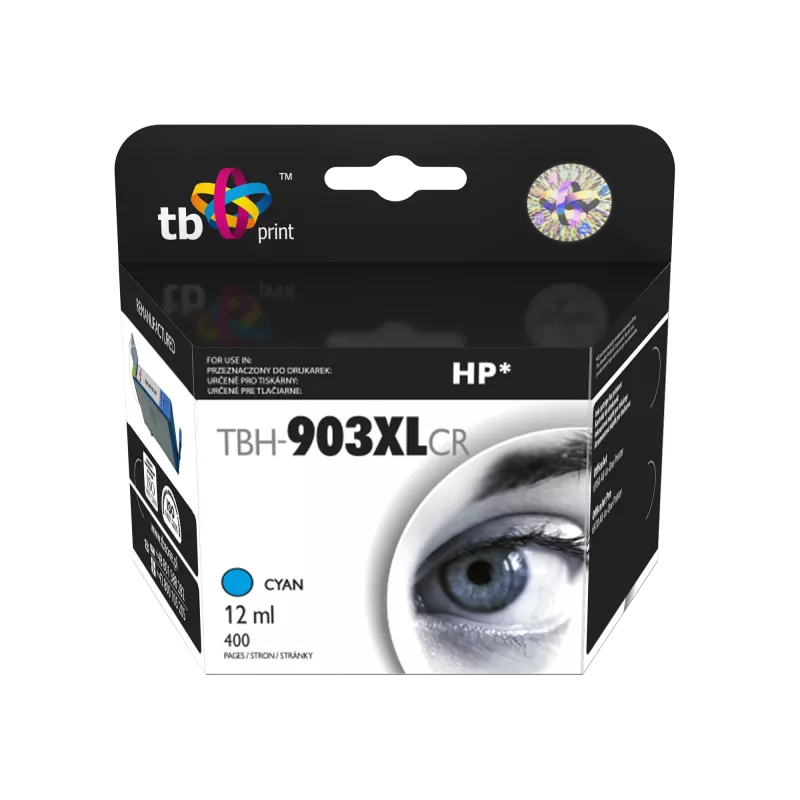 Tusz do HP OJ 6950 AiO TBH-903XLCR cyjan regenerowany