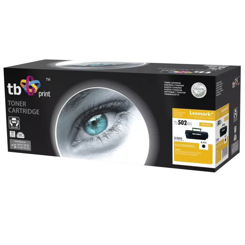 Toner do Lexmark MS310 TL-502AN BK 100% nowy