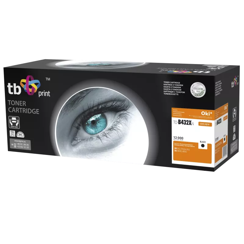 Toner do OKI B432 TO-B 432XN BK 100% nowy