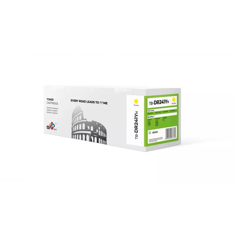 Bęben Brother DR241 TB-DR241YN 10000 stron Żółty