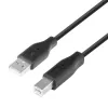 TB USB AM-BM kabel 1.8 Czarny (AKTBXKU1PABW18B)