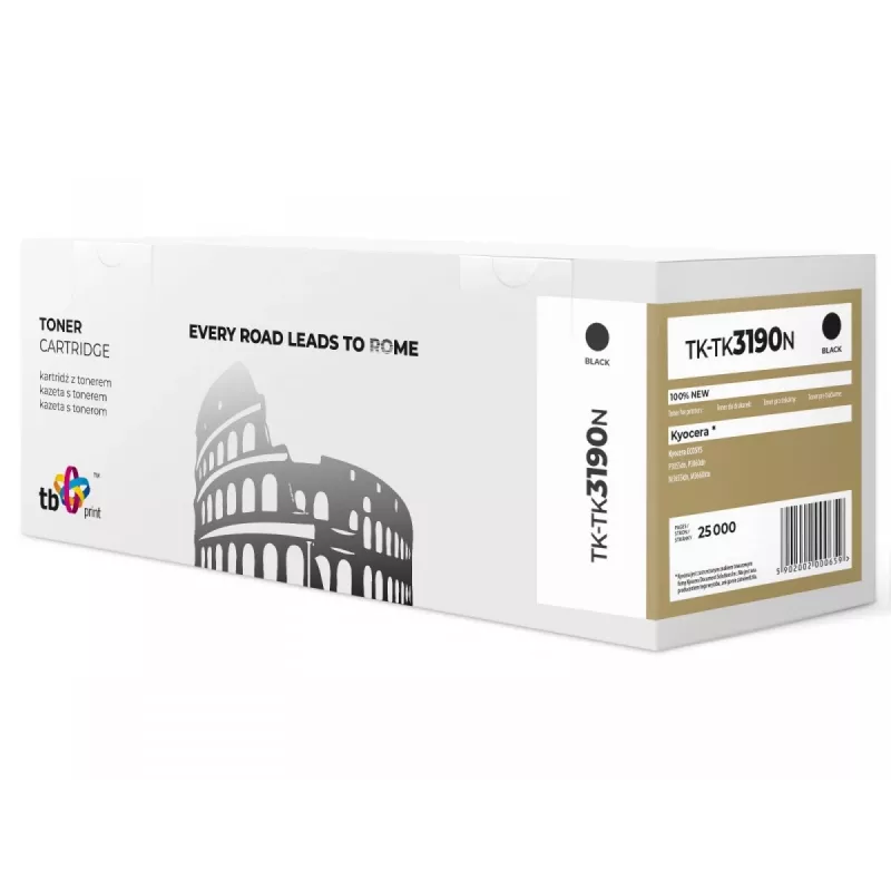 Toner TB kompatybilny z KyoceraTK-3190, Czarny, nowy