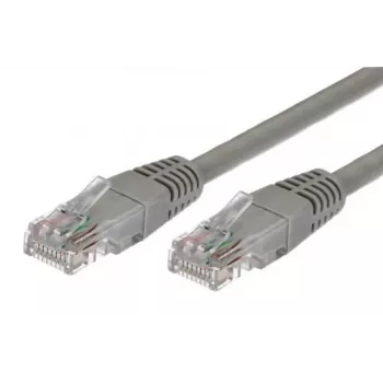 Kabel krosowy kat.5e RJ45 UTP 1m szary