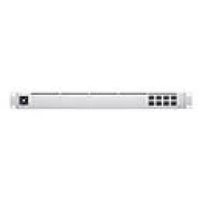 Zarządzany przełącznik sieciowy L2 UBIQUITI USW-Aggregation — 8 slotów SFP+, obsługa 10G, bez wentylatora, 1U do szafy rack, srebrny
