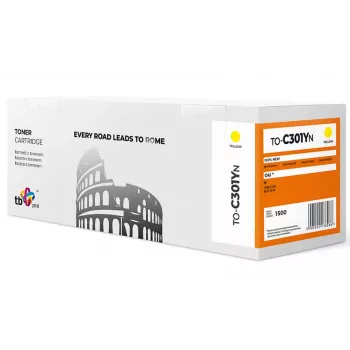 Toner TB kompatybilny z OKI C301 to-C301YN YE