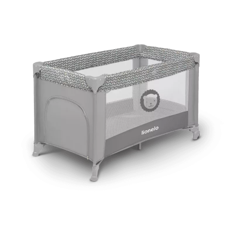 Lionelo Stefi Concrete Multicolor - łóżeczko 2 w 1