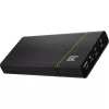 Przenośna bateria zielony Cell PowerPlay Ultra 26800 mAh, moc wyjściowa 128 W, Quick Charge 3.0, 2x USB‑C, 2x USB‑A, grafitowa