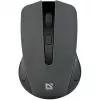 Bezprzewodowa mysz optyczna DEFENDER MM-935 RF, symetryczna, 1600 DPI, szara, odbiornik USB, baterie AAA
