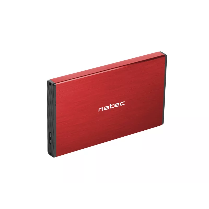Obudowa zewnętrzna NATEC RHINO GO (USB 3.0, 2.5 inch, czerwona)