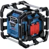 Bosch GPB 18V-5 C Professional Przenośne radio cyfrowe Aluminium, Czarny, Niebieski