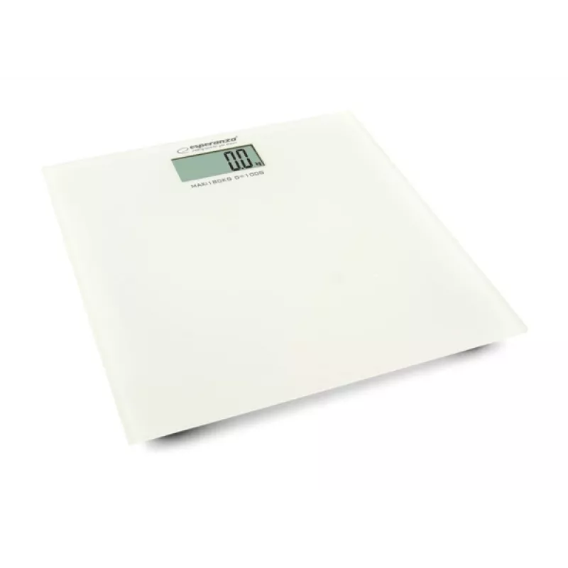 Waga osobista Esperanza EBS002W Elektroniczna waga osobista Prostokątna Biała