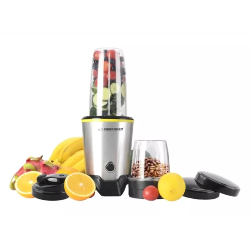 Blender Esperanza EKM028 Blender stołowy 1000 W Czarny, stal nierdzewna