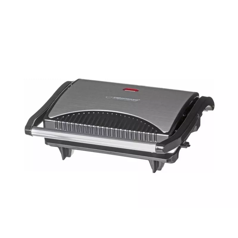 Grill elektryczny Esperanza EKG006 750W Stal nierdzewna/Czarny