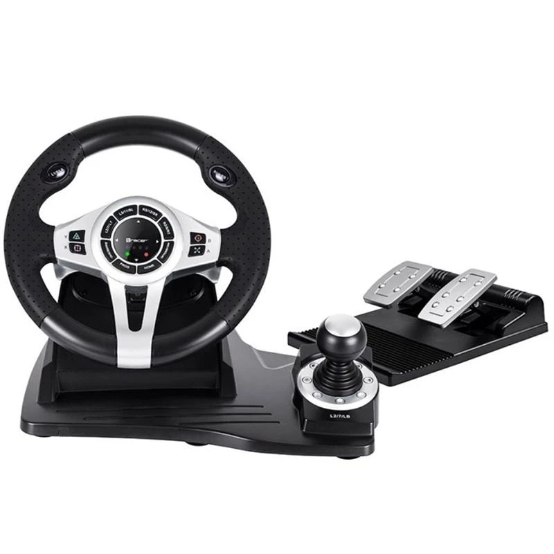 Kontroler Tracer TRAJOY46524 Czarna Kierownica + Pedały PlayStation 4, PlayStation 3