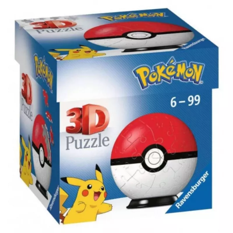 3D Puzzle Ravensburger 11256 54 szt. Pokémon dla wieku 6-99 lat