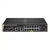 HPE Aruba Networking 6100 12G Class4 PoE 2G/2SFP+ 139W Zarządzany L3 Gigabit Ethernet (10/100/1000) Power over Ethernet (PoE) 1U Czarny