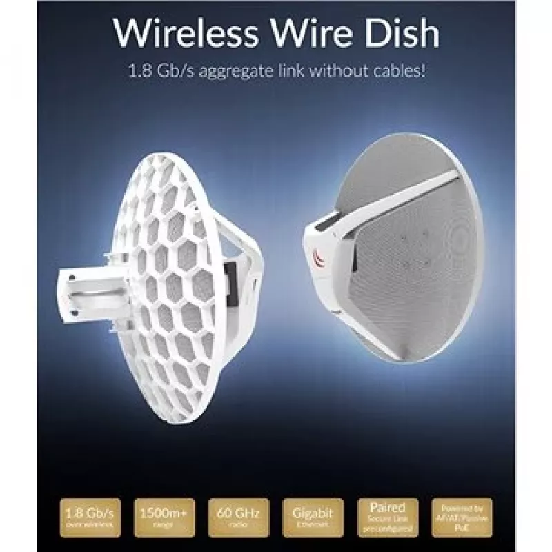 Mikrotik RBLHGG-60ad kit antena sieciowa