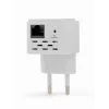 Regenerator sieciowy Gembird WNP-RP300-03, 300 Mb/s, 2,4 GHz, antena wewnętrzna 3 dBi, 1x RJ-45