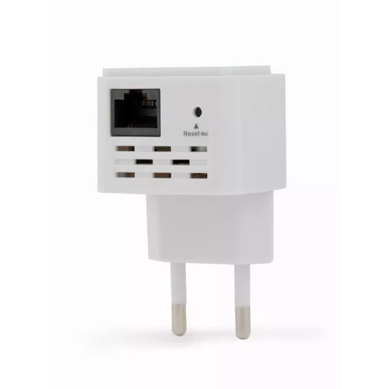Regenerator sieciowy Gembird WNP-RP300-03, 300 Mb/s, 2,4 GHz, antena wewnętrzna 3 dBi, 1x RJ-45