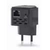 Wzmacniacz sieciowy GEMBIRD WNP-RP300-03-BK, 300 Mbps, 2,4 GHz, 802.11g, 1x RJ-45, wewnętrzna antena 3 dBi, AC 100–240V