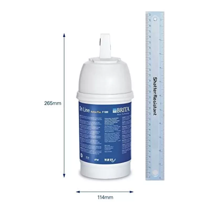 BRITA P1000 Wkład do filtra wody kranowej - pojedynczy, niebieski
