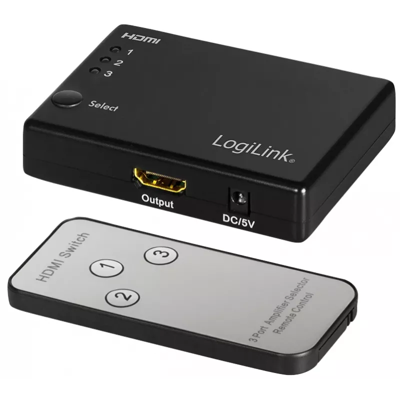 Przełącznik wideo HDMI LogiLink HD0042