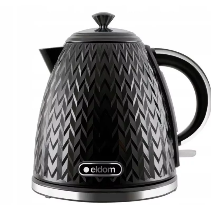 Czajnik ELDOM NELA, pojemność 1,7 l, moc 2000 W, czarny