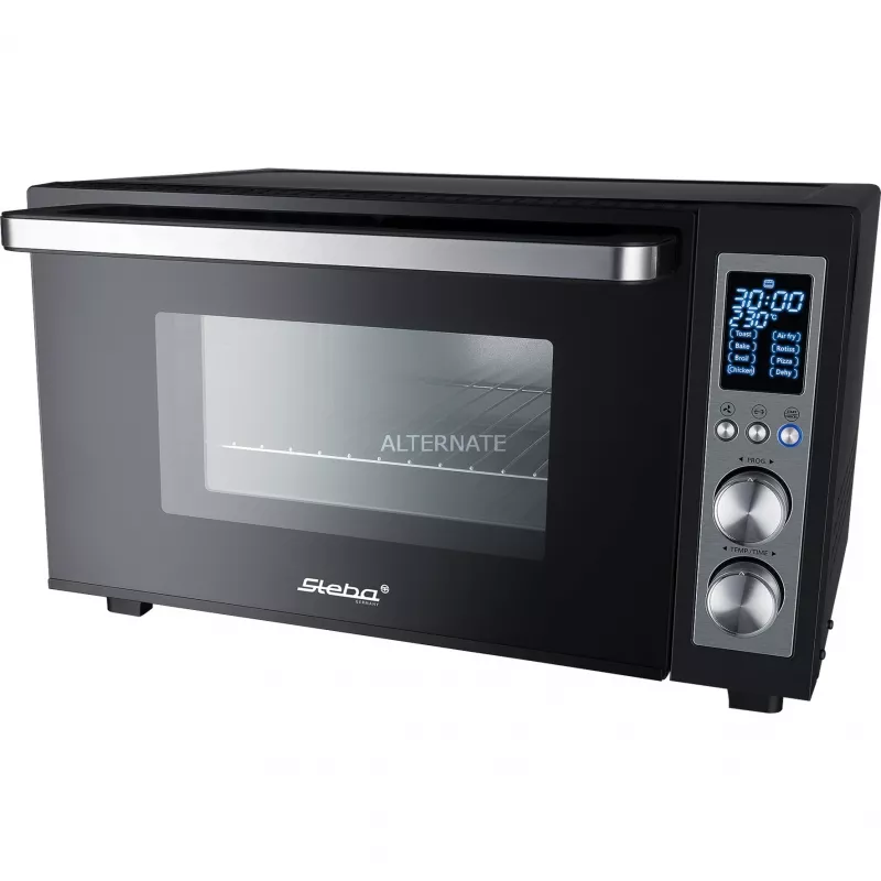 Nablatowy grill piekarnik Steba KB E300 04-50-00 1200W 30L, czarny