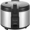 Garnek do ryżu z kukułką 4600ml srebrny SR-4600