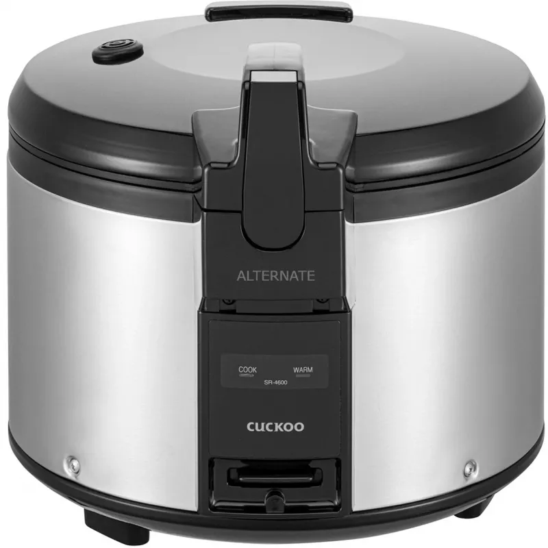 Garnek do ryżu z kukułką 4600ml srebrny SR-4600