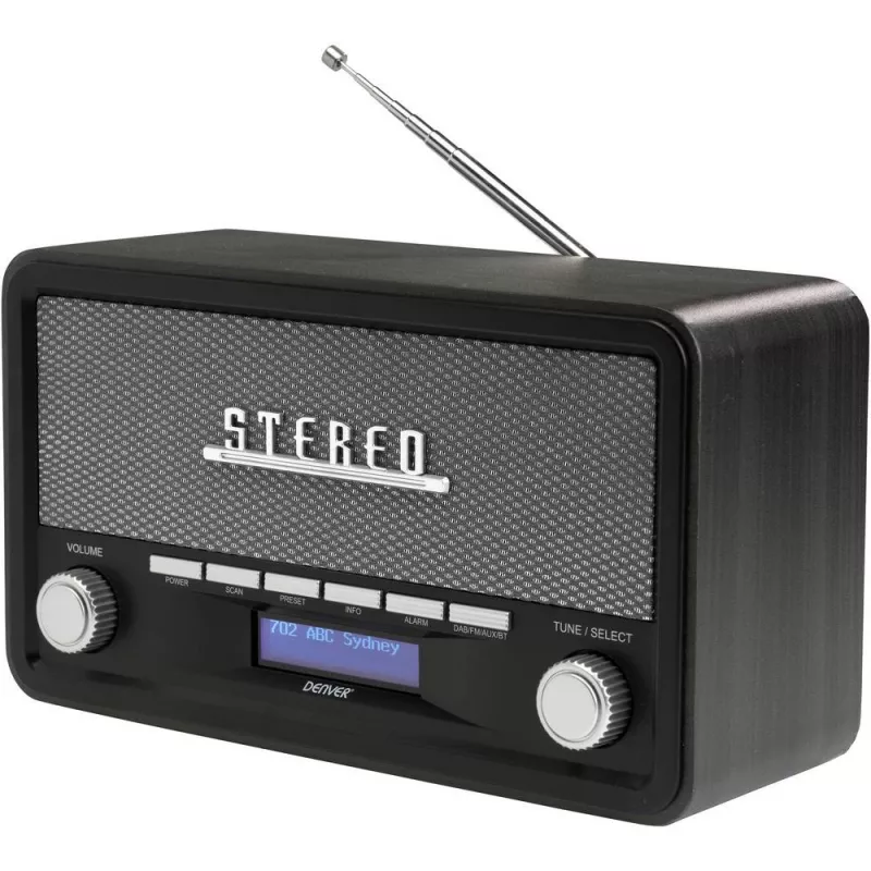 Denver DAB-18 Ciemnoszary Radio Cyfrowe DAB+