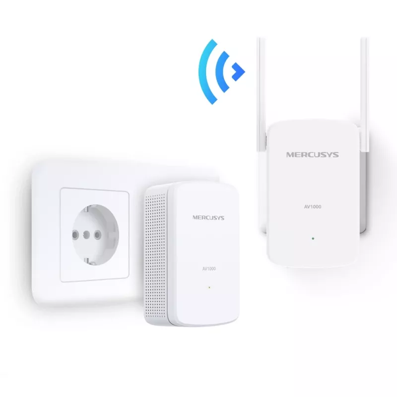 Zestaw Powerline WiFi Mercusys AV1000