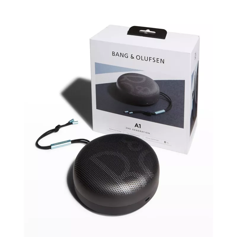Przenośny głośnik Bang & Olufsen BeoSound A1 2. generacji, antracyt, niebieski