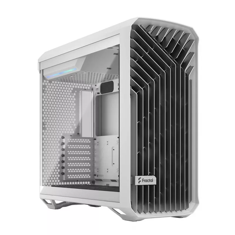 Torrent White TG Clear Tint 5xFan ATX