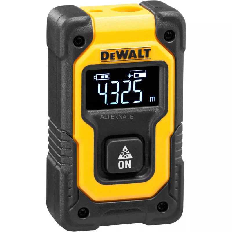 Dalmierz laserowy DeWalt DW055PL-XJ, zasięg 0–16 m, dokładność ±6 mm, akumulator 3,7 V, kabel USB