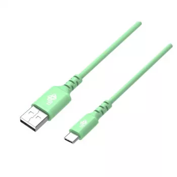 Kabel TB USB C 1m Zielony; AKTBXKUCMISI10Z