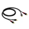 Kabel 2X RCA/RCA Męski -2X RCA/RCA Męski 1,5