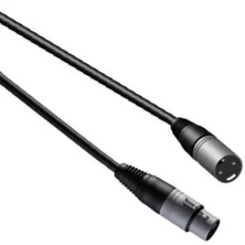 Kabel XLR męski-żeński 3 m