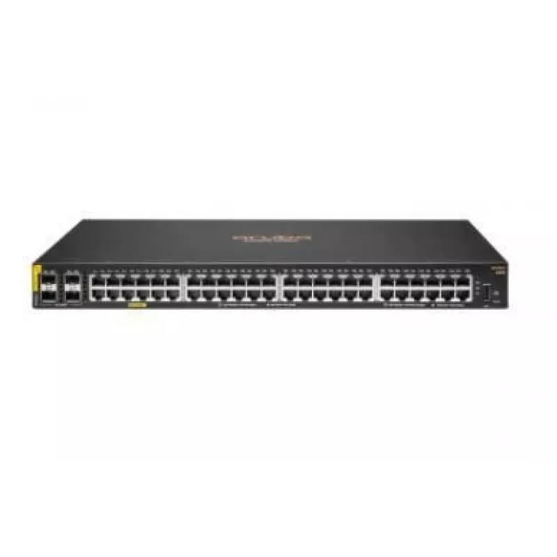 HPE Aruba Networking CX 6000 48G Class4 PoE 4SFP 370W Zarządzany L3 Gigabit Ethernet (10/100/1000) Power over Ethernet (PoE) 1U