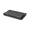 Router przewodowy MikroTik RB5009UG+S+IN — 1x RJ-45, 7x Gigabit miedź, 1x SFP+, PoE, DC, interfejs 2.5GbE, czarny