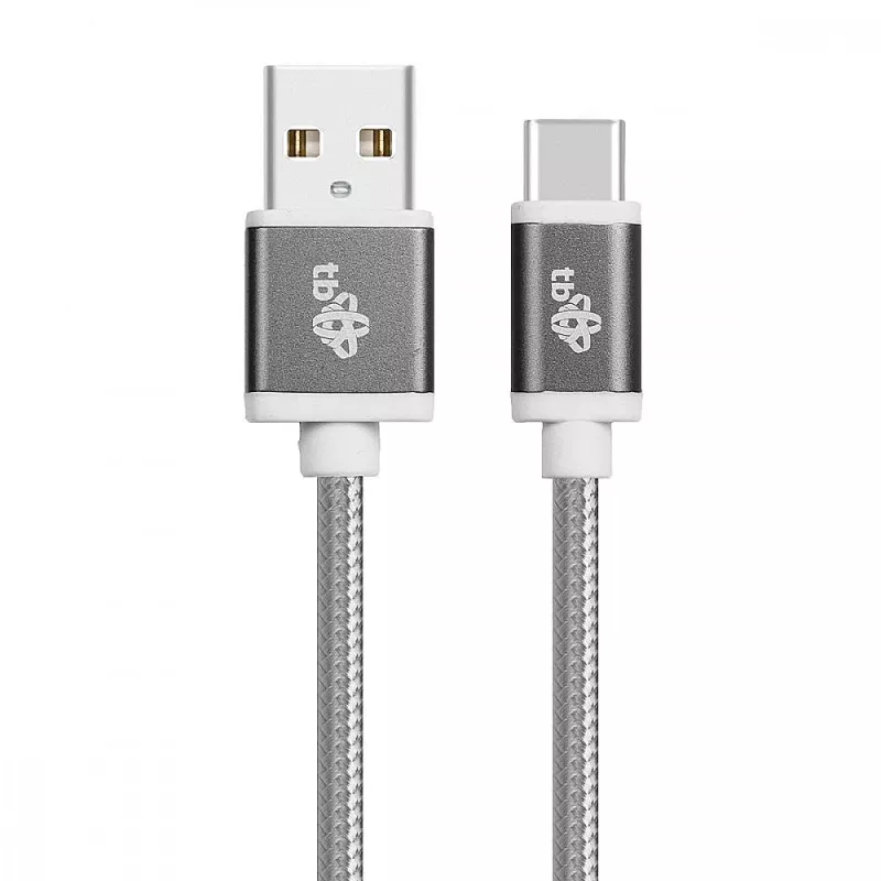 TB USB - Kabel USB-C 1,5 szary (AKTBXKUCSBA150S)